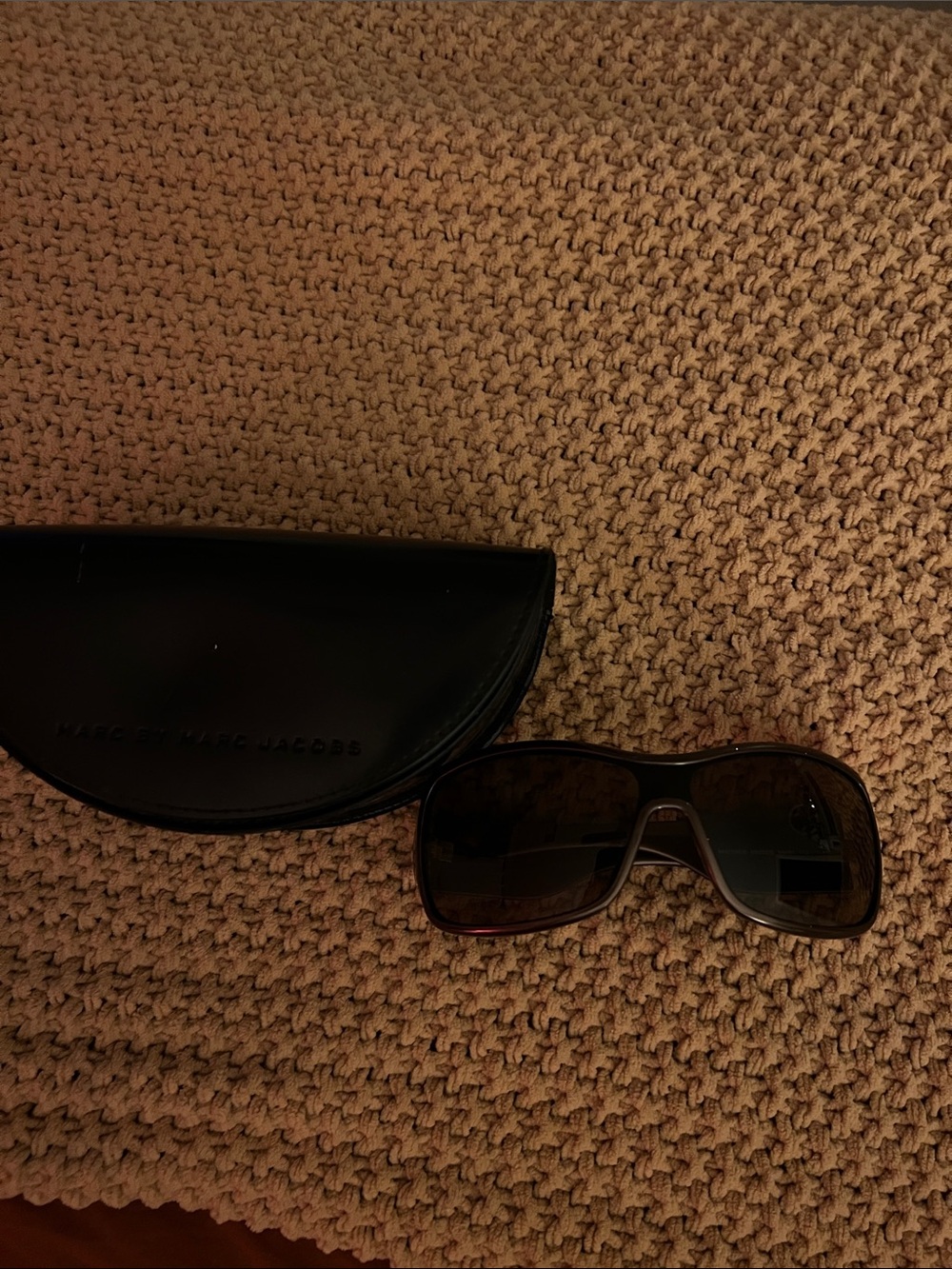 Marc Jacobs Black Sunglasses with Black Case